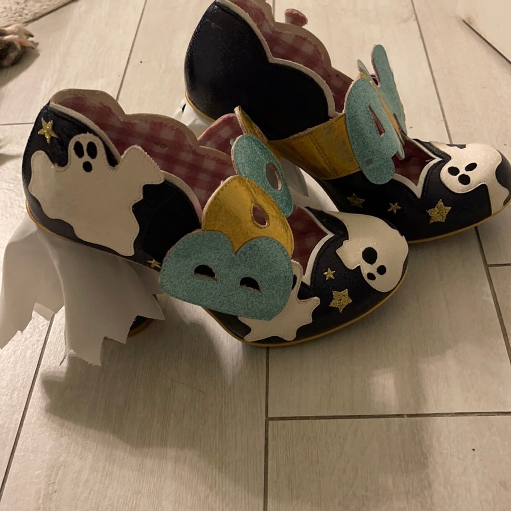 Irregular choice ghost heels